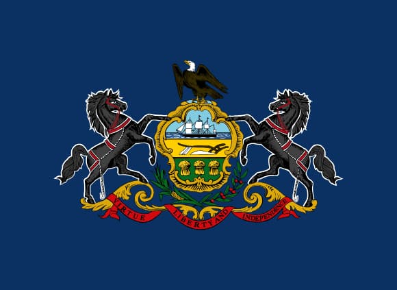 Pennsylvania flag